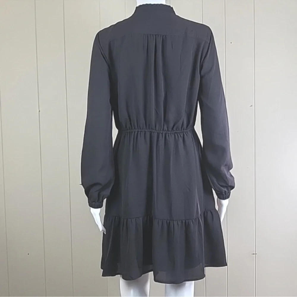J. Crew Mercantile Ruffle Pintuck Dress